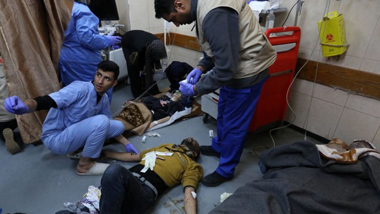 Gazze Şeridi’ndeki El Amal Hastanesi'nde tüm ameliyatlar durdu