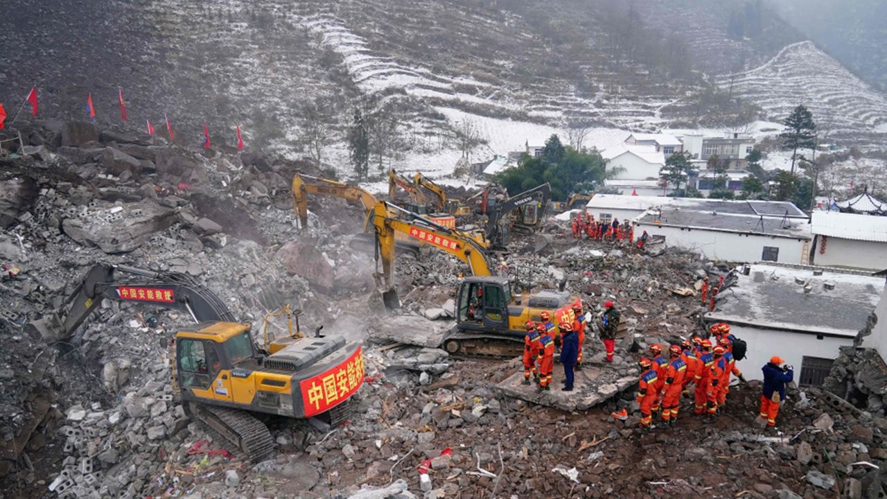 Çin'deki heyelanda ölü sayısı 34'e yükseldi