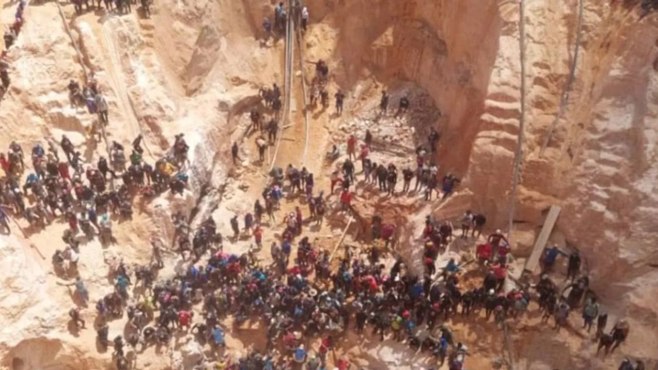 Altın Madeninde Facia! Onlarca Ölü Yüzlerce Yaralı Var!