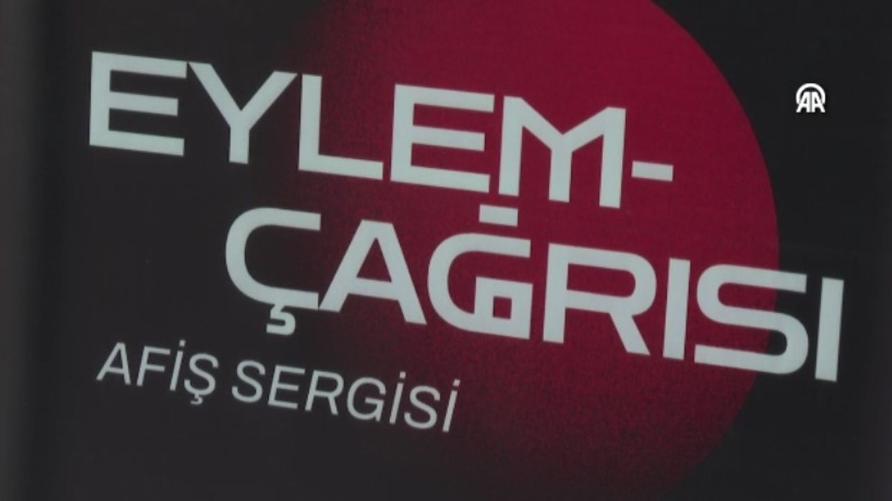 Gazze İçin "Eylem Çağrısı" Afiş Sergisi Açıldı!