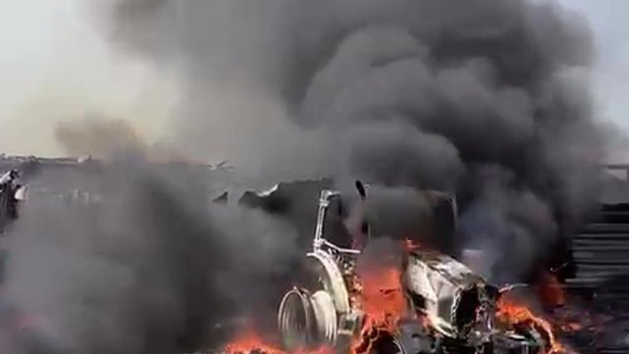 Amasya’da Çiftlikte Çıkan Yangında 150’den Fazla Hayvan Telef Oldu!