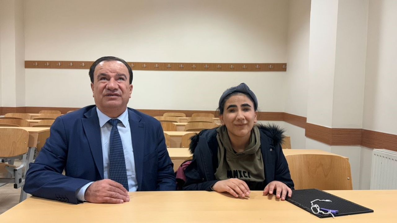 Gaziantep'te Görme Engelli Öğrenci Hayalini Gerçekleştirdi