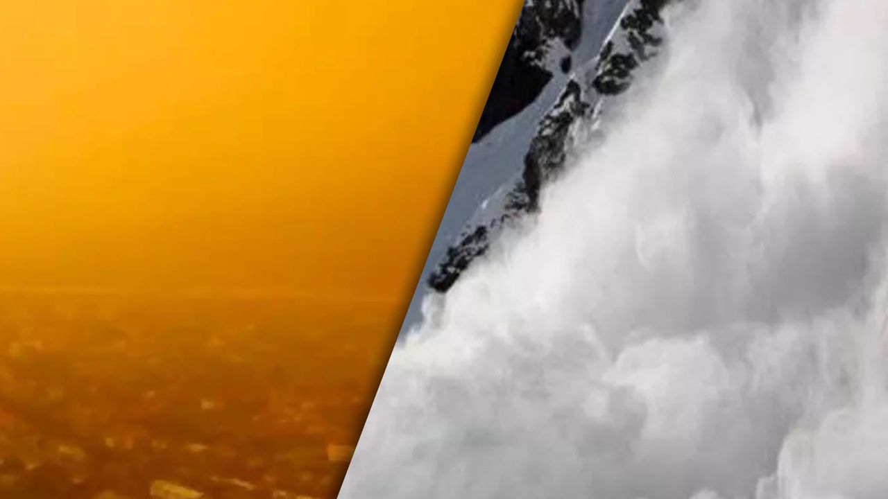 Meteoroloji'den çığ ve toz taşınımı uyarısı
