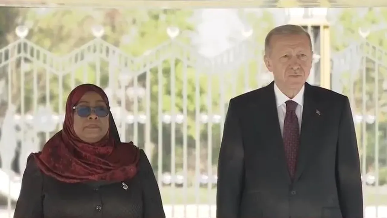 Tanzanya Cumhurbaşkanı Ankara'da: Resmi Törenle Karşılandı