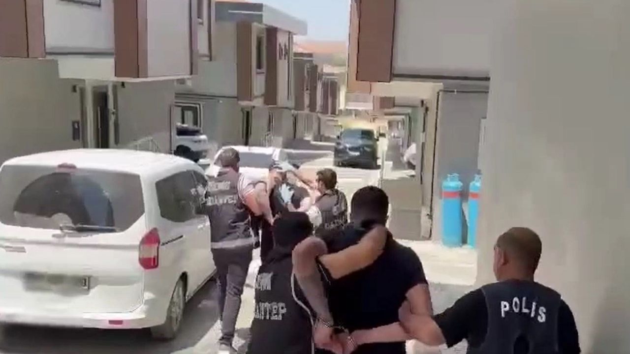 Gaziantep’te Suç Örgütü Lideri Lüks Villada Yakalandı