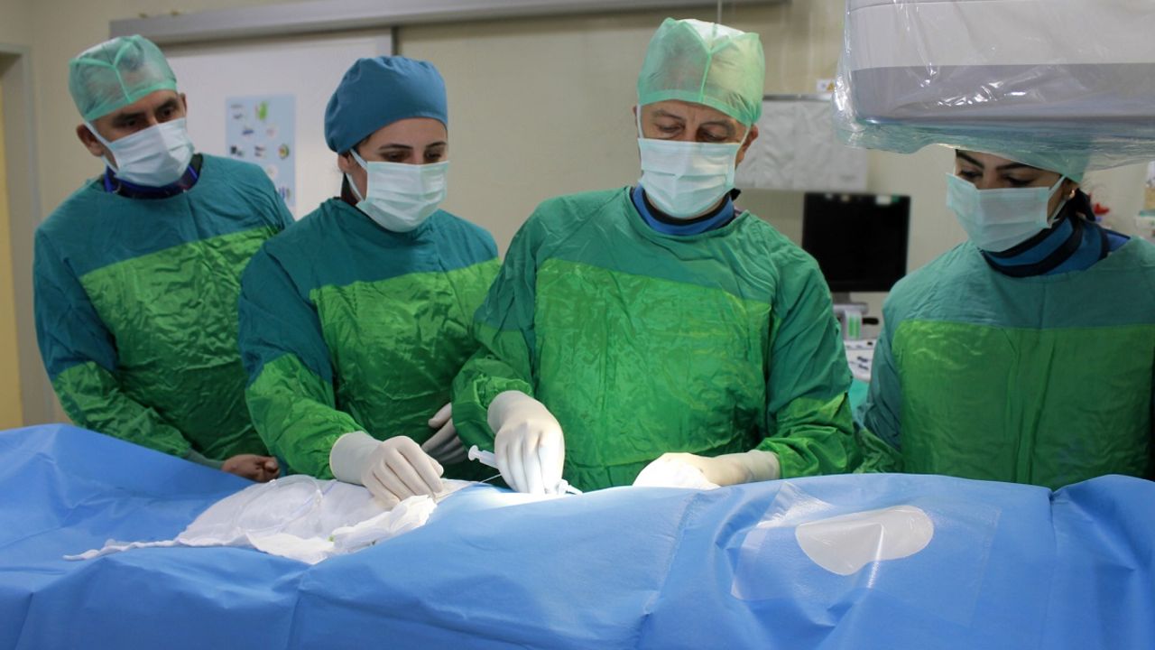 GAÜN Hastanesi’nde Ameliyatsız Tedavi Yöntemi Başarıyla Uygulanıyor