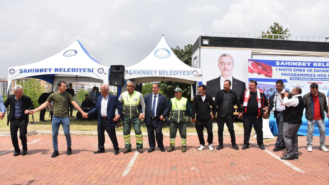 Şahinbey Belediyesi 1 Mayıs’ı Coşkuyla Kutladı