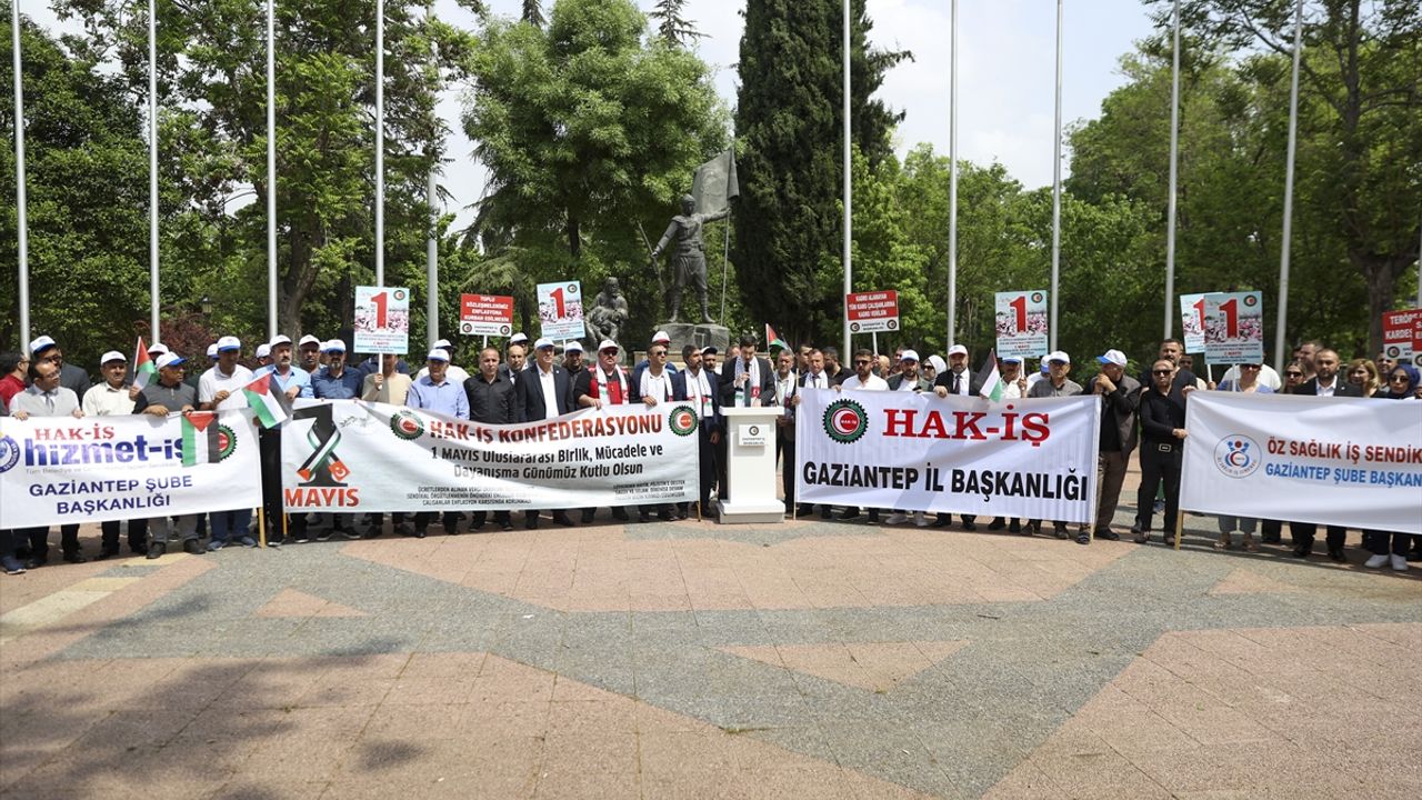 1 Mayıs Gaziantep’te Coşku ile Kutlandı!