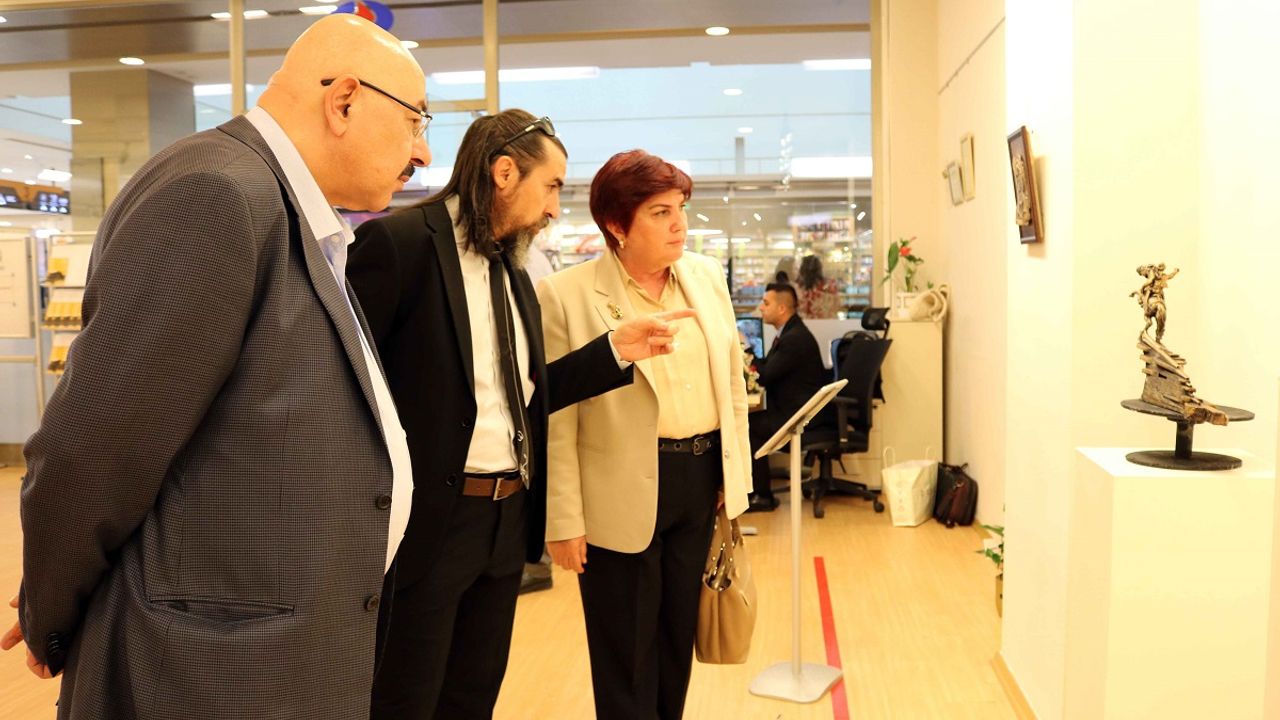 SANKO Sanat Galerisi’nde Bİr-iki-İM-lerim Temalı Heykel Sergisi