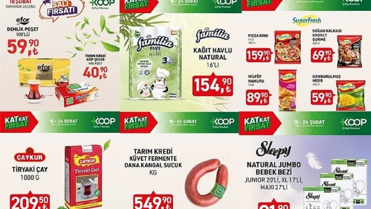 18-24 Şubat Tarım Kredi aktüel ürünler neler?
