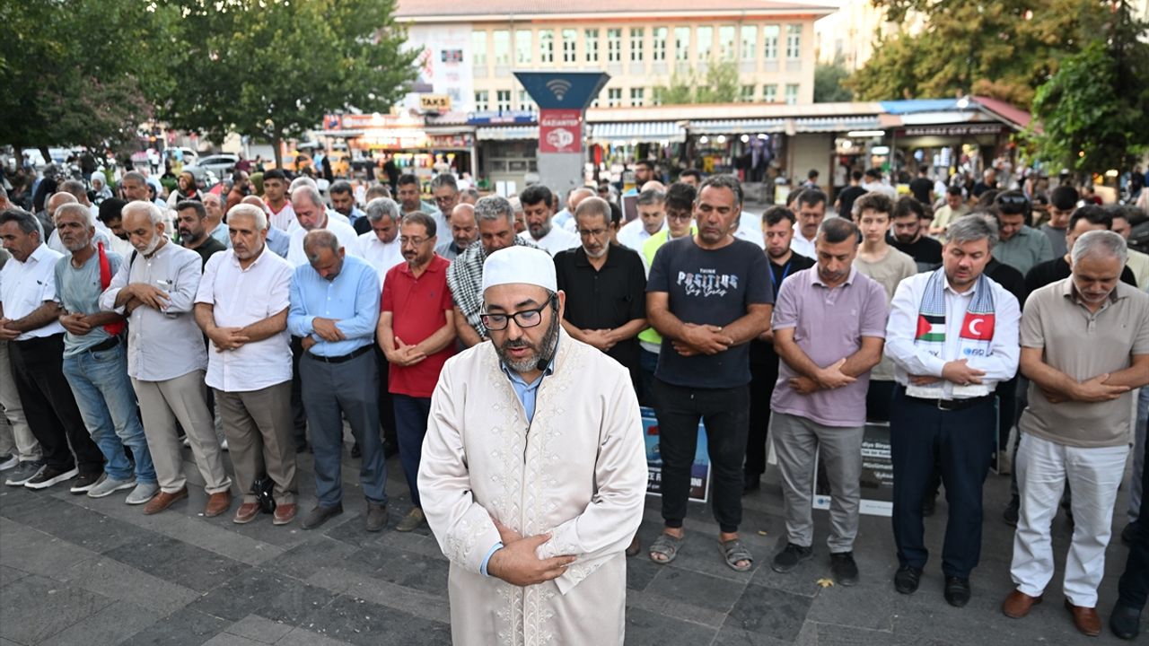 Gaziantep'te İsrail'in saldırıları protesto edildi