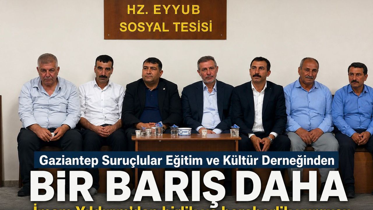 Gaziantep Suruçlular Derneği'nin girişimiyle iki aile barışt