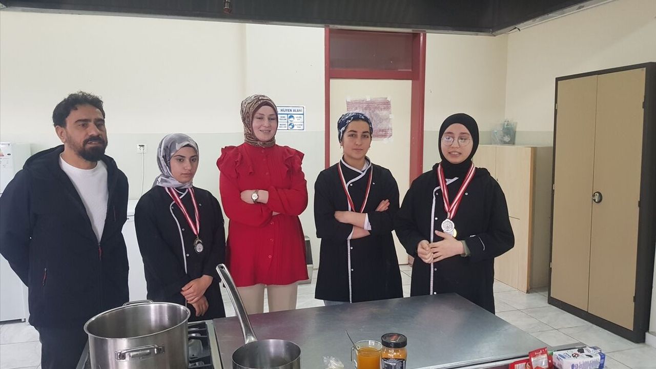 Gaziantep'te eğitim ve üretim bir arada! Meslek lisesinin ci