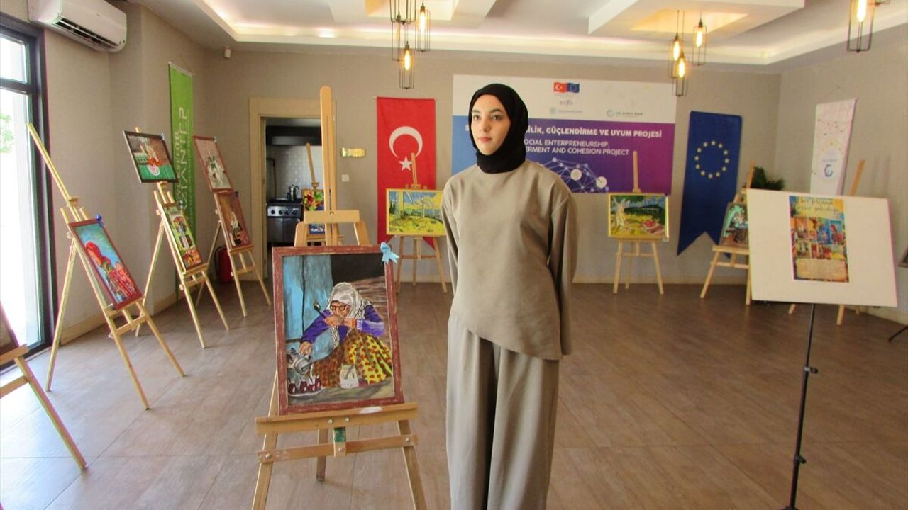 Gaziantep’te sessiz bir fırçanın yolculuğu! İşitme