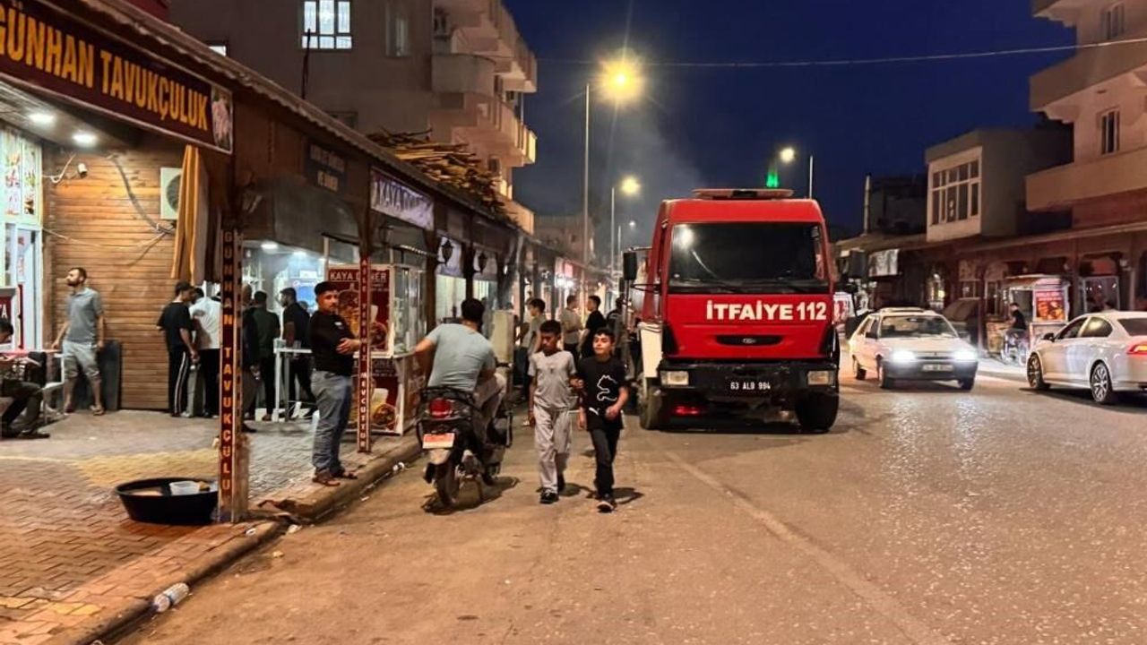 Şanlıurfa’da korkutan yangın