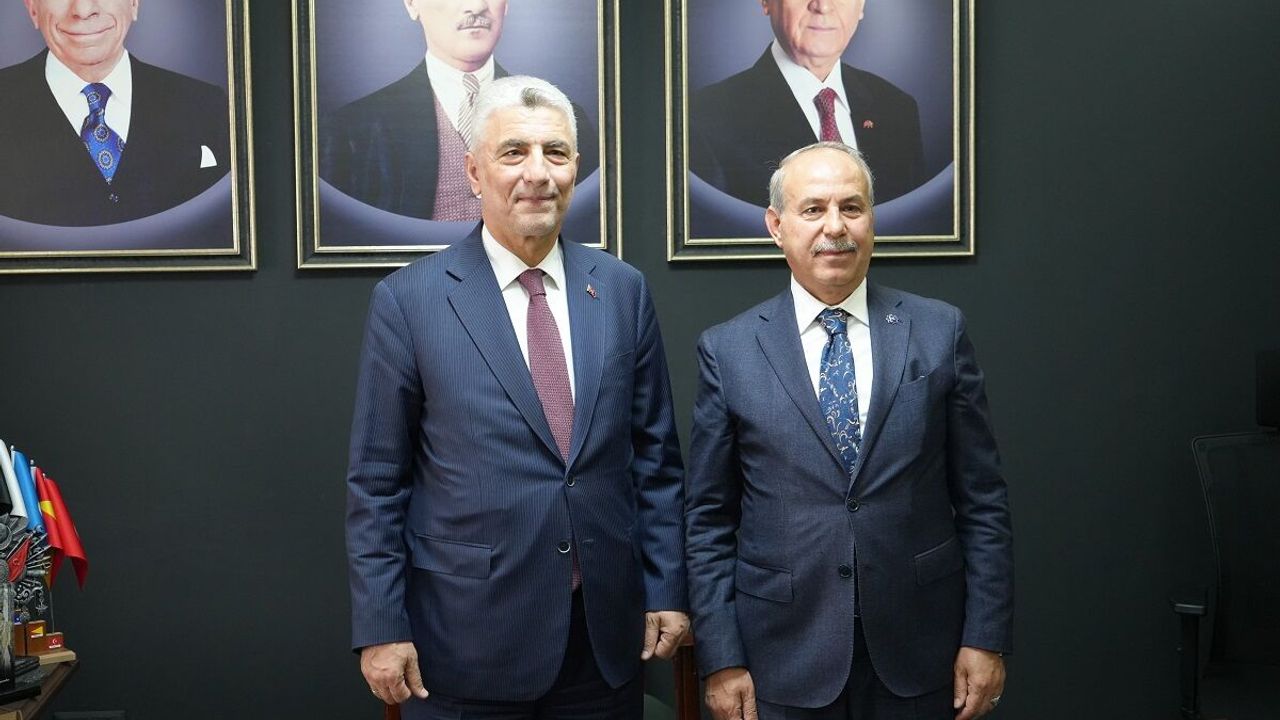 Bakan Bolat'tan MHP Gaziantep İl Başkanı Kılıç'a ziyaret! Ha