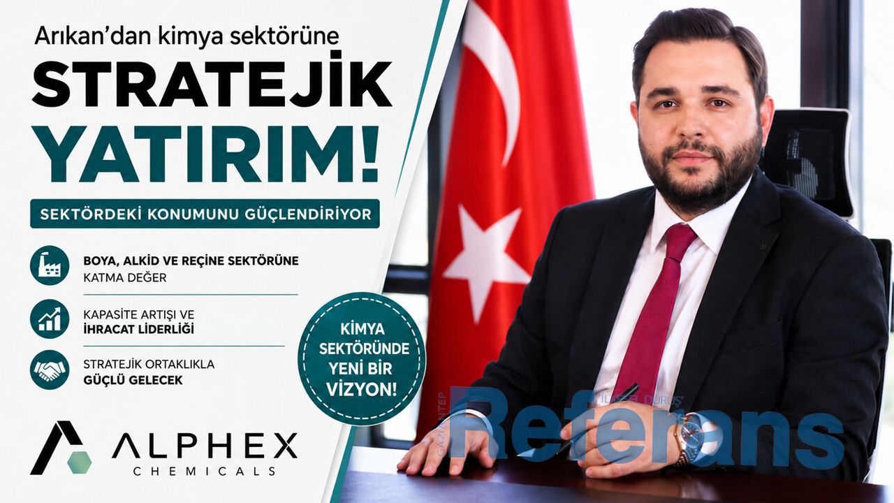 Arıkan’dan kimya sektörüne stratejik yatırım! Sektördeki kon