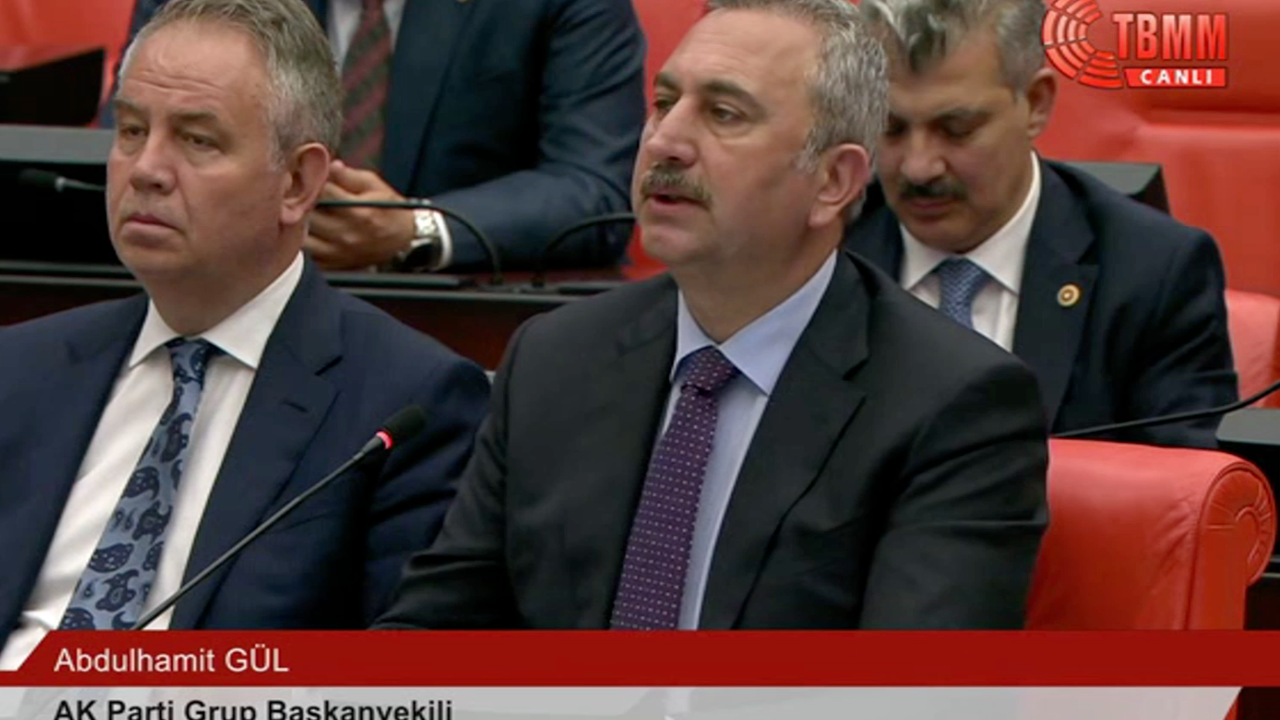 AK Parti Grup Başkanvekili Abdulhamit Gül: "Millet