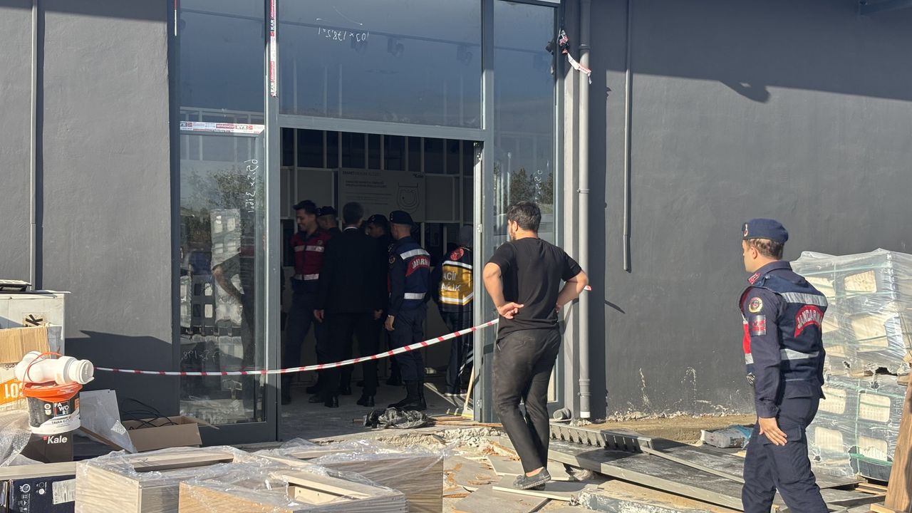 Gaziantep’te mermer atölyesinde acı ölüm!