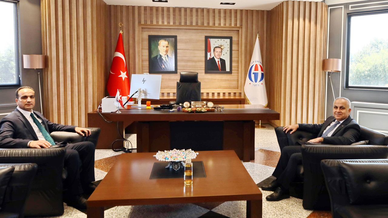 Başkan Sürmelioğlu’ndan Rektör Doğan’a ziyaret! Görüş alışverişinde bulunuldu