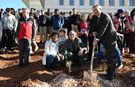 Gaziantep'te Gazze'ye destek için 120 fidan dikildi