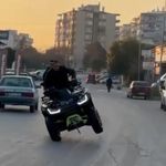 Driftin bedelini ağır ödedi! Hem ehliyetinden oldu hem ceza yedi