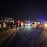 Yolcu otobüsleri çarpıştı: 13 yaralı