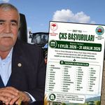 Cuma Yiğit'ten flaş açıklama! Gaziantep’te ÇKS başvuruları başlıyor…