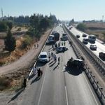 Tırdan dökülen mazot ortalığı savaş alanına çevirdi! 10 araç birbirine girdi