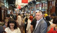 Gaziantep’in Bakırcılar Çarşısı’nda Bayram Ve Tatil Yoğunluğu