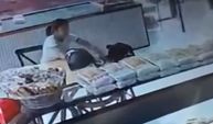 Fırında 'pes' dedirten hırsızlık! Çayına şeker attı, şekerliği çantasına sakladı