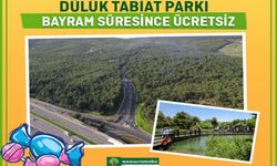 Dülük Tabiat Parkı, bayramda ücretsiz!