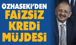 Özhaseki'den faizsiz kredi müjdesi