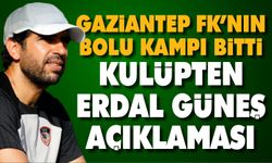 Bolu kampı bitti! Kulüpten Erdal Güneş açıklaması