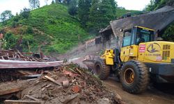 Rize’de şiddetli yağışların bilançosu belli oldu