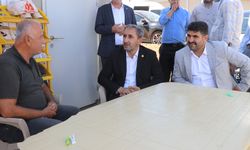Milletvekili Demir, depremzedeleri ziyaret etti