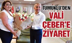 Tümüklü’den Vali Çeber’e ziyaret