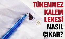 Tükenmez kalem lekesi nasıl çıkar? (Koltuktan ve Kıyafetten)