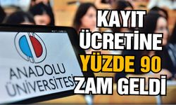 Kayıt ücretine yüzde 90 zam geldi