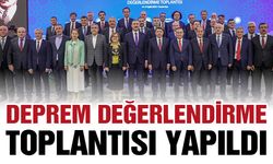 Deprem Değerlendirme Toplantısı’nın açılışı yapıldı