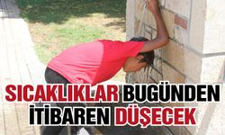 Beklenen gün geldi… Sıcaklıklar bugünden itibaren düşecek!