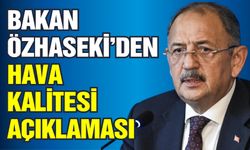 Bakan Özhaseki açıkladı… Şehirlerin hava kalitesi NEFES ile ölçülüyor!