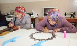 Şehitkamilli kadınlardan el sanatları kursuna yoğun ilgi
