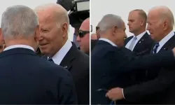 Biden, İsrail'de! Netanyahu ile karşılaştıkları an verdikleri tepki insanlık dışı…