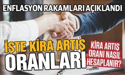 Enflasyon rakamları açıklandı! Kira artış oranı nasıl hesaplanır?