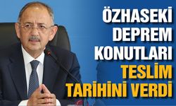 Deprem konutları teslim tarihi belli oldu