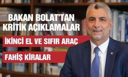 Bakan Bolat'tan kritik açıklamalar