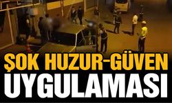 Şok huzur-güven uygulaması: 5 gözaltı