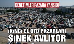 İkinci el oto pazarları sinek avlıyor