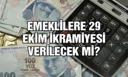 Emeklilere 29 Ekim ikramiyesi verilecek mi?